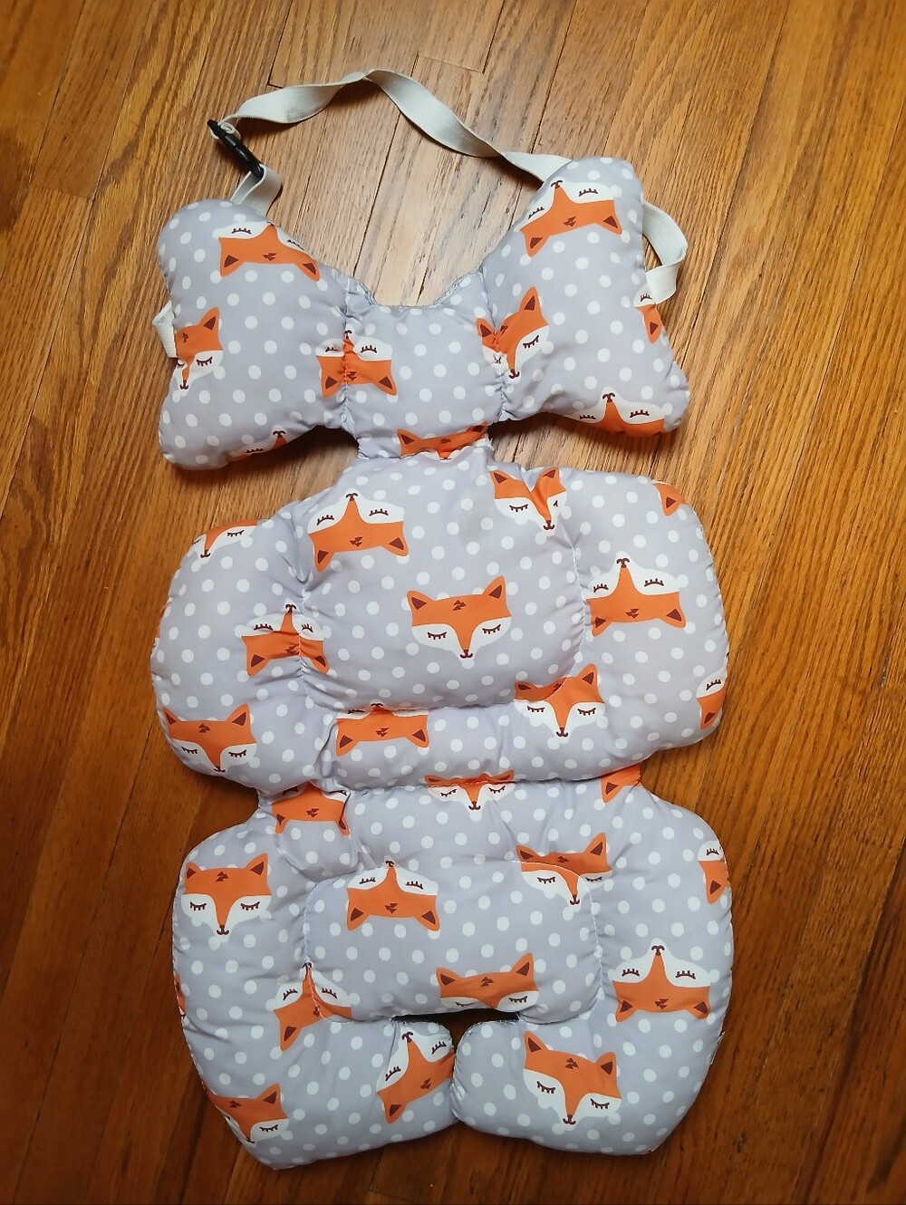 2/$14 Baby Seat Cushion Chair Swing Fox Pattern